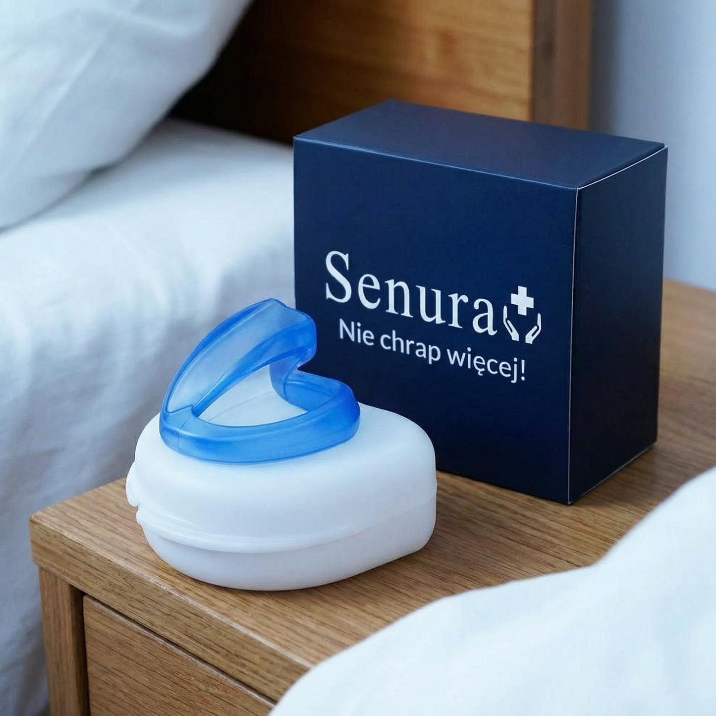 Senura - Nakładka na Chrapanie | Działa Już Od Pierwszej Nocy