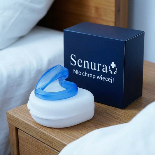 Senura - Nakładka na Chrapanie | Działa Już Od Pierwszej Nocy