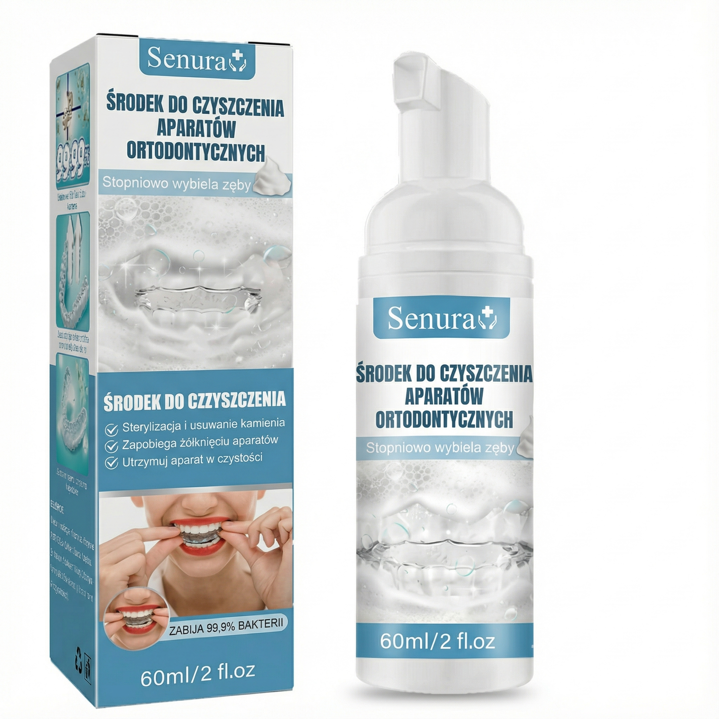 Spray do Eliminacji 99.9% Bakterii od Senura